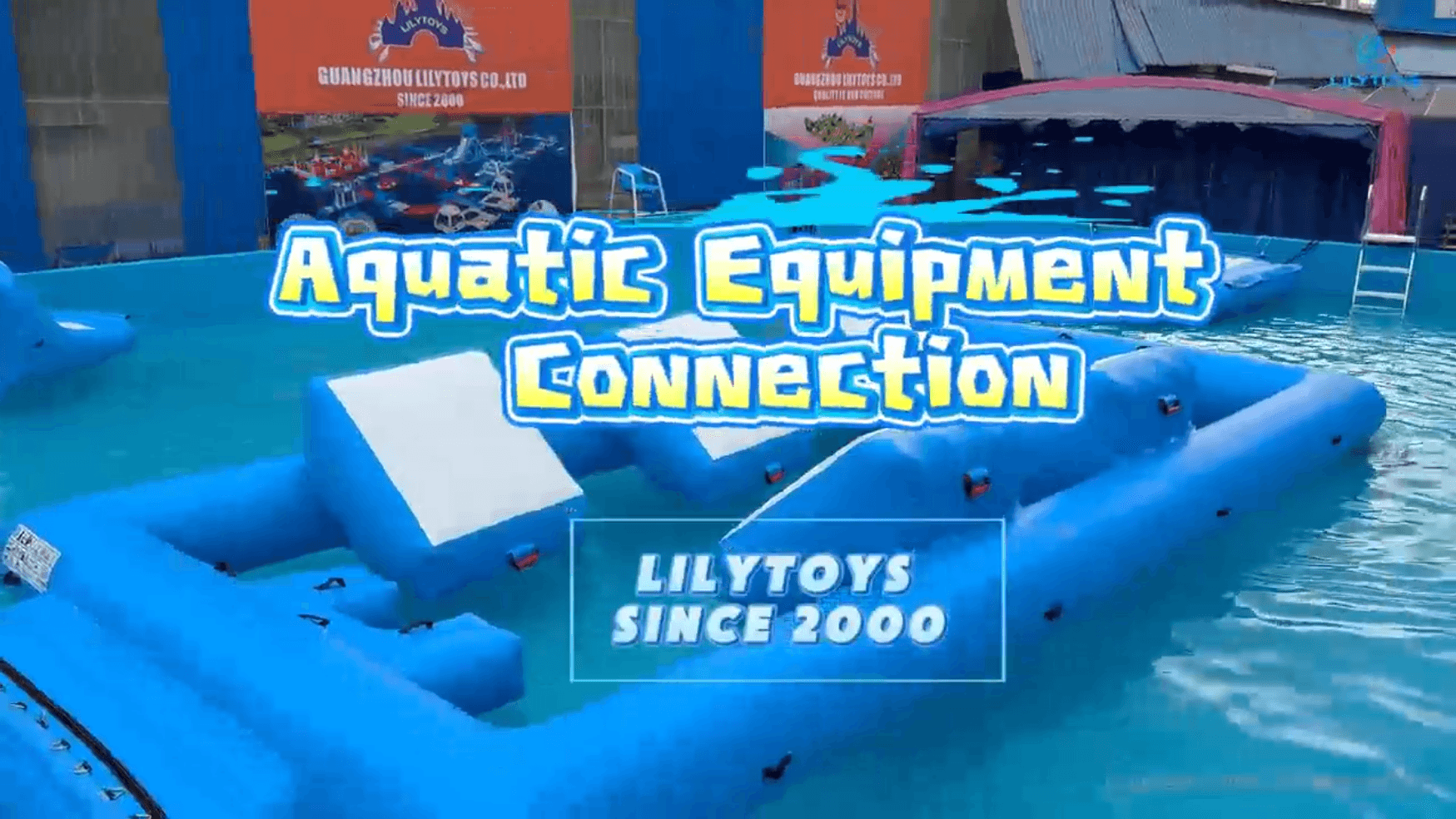 How to connection two inflatable model