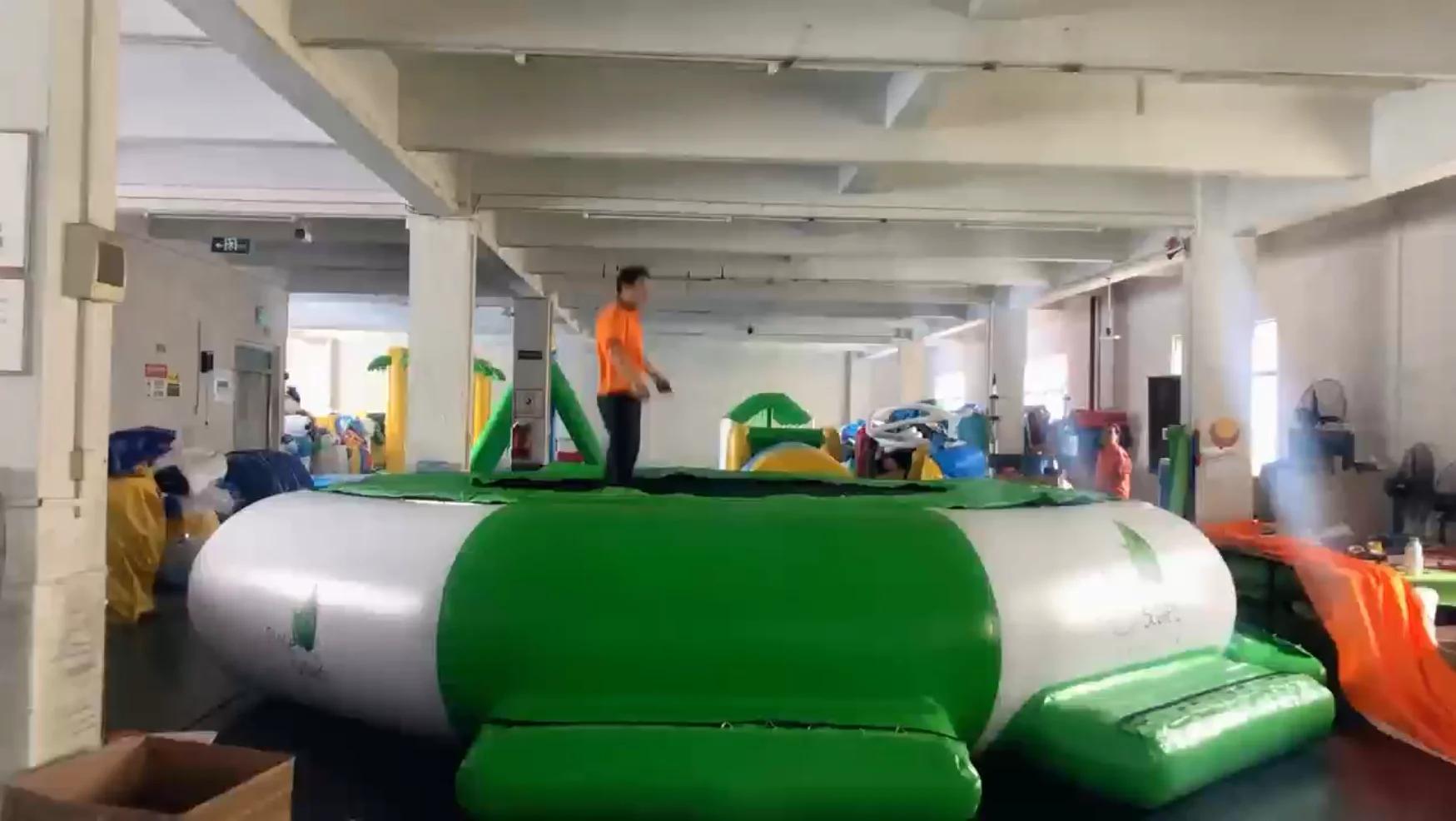 蹦床的安装方法