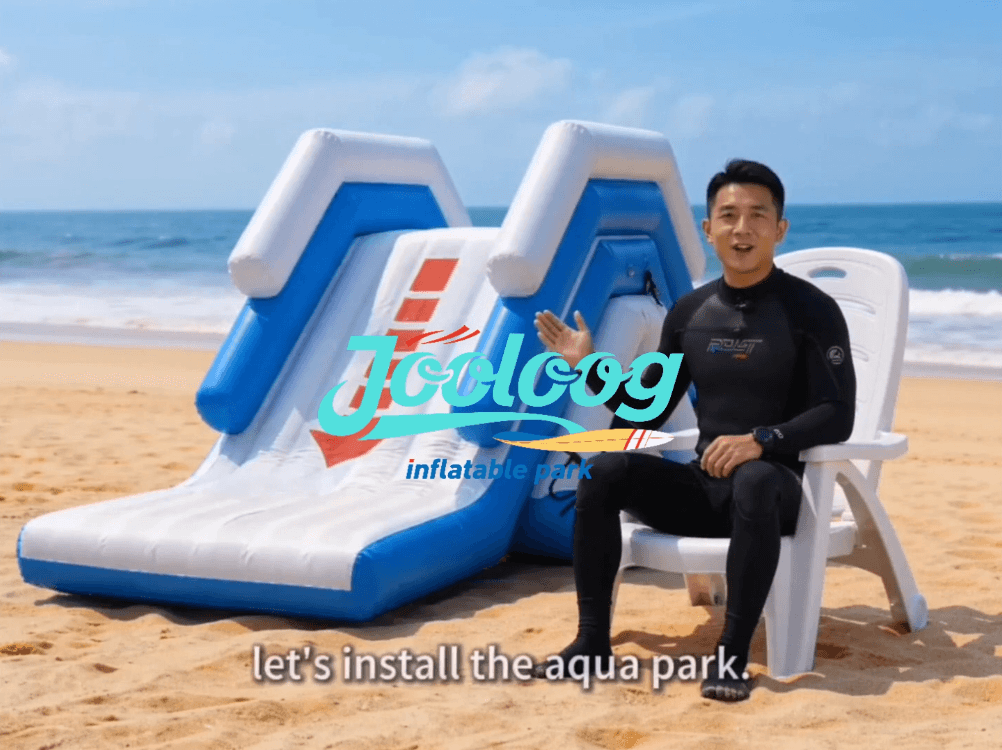 How to install the aqua park
