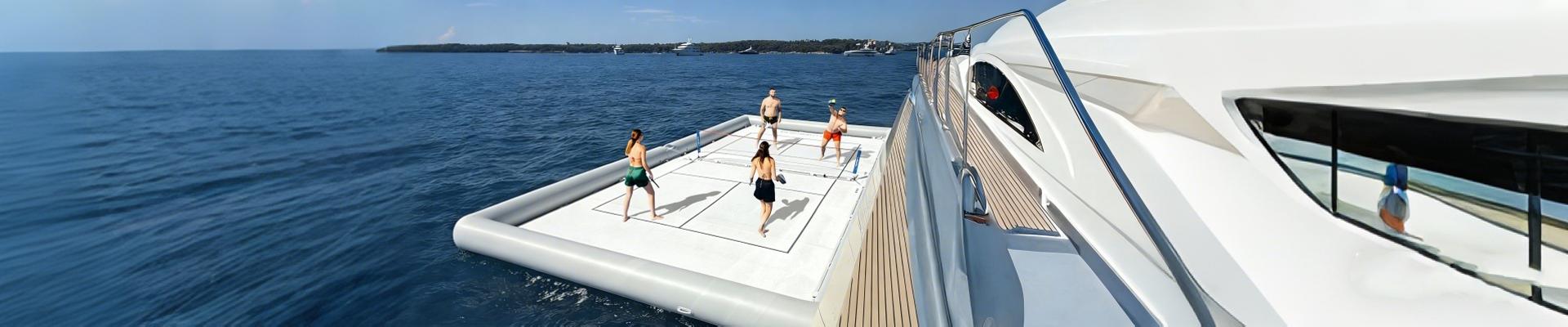 Inflatable Water Sports Court