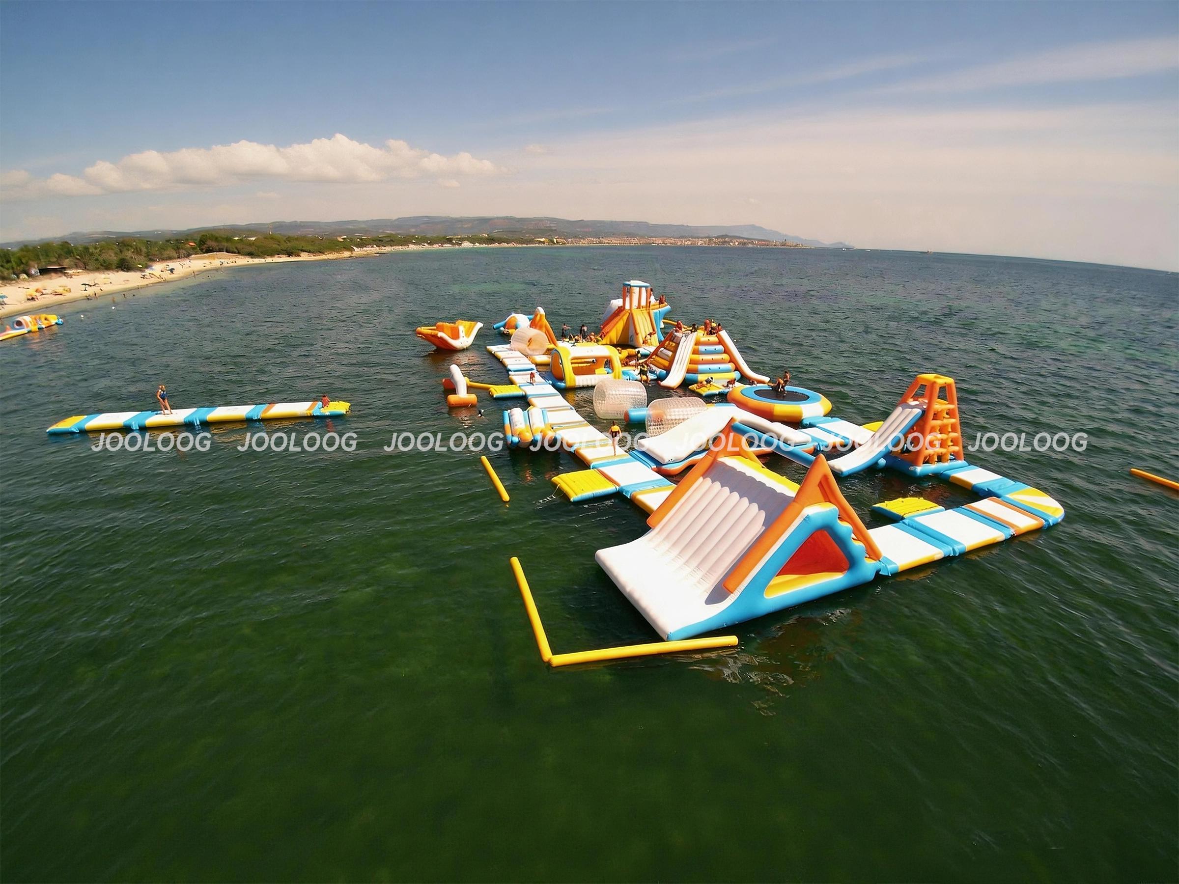 Inflatable Water Park in Italy