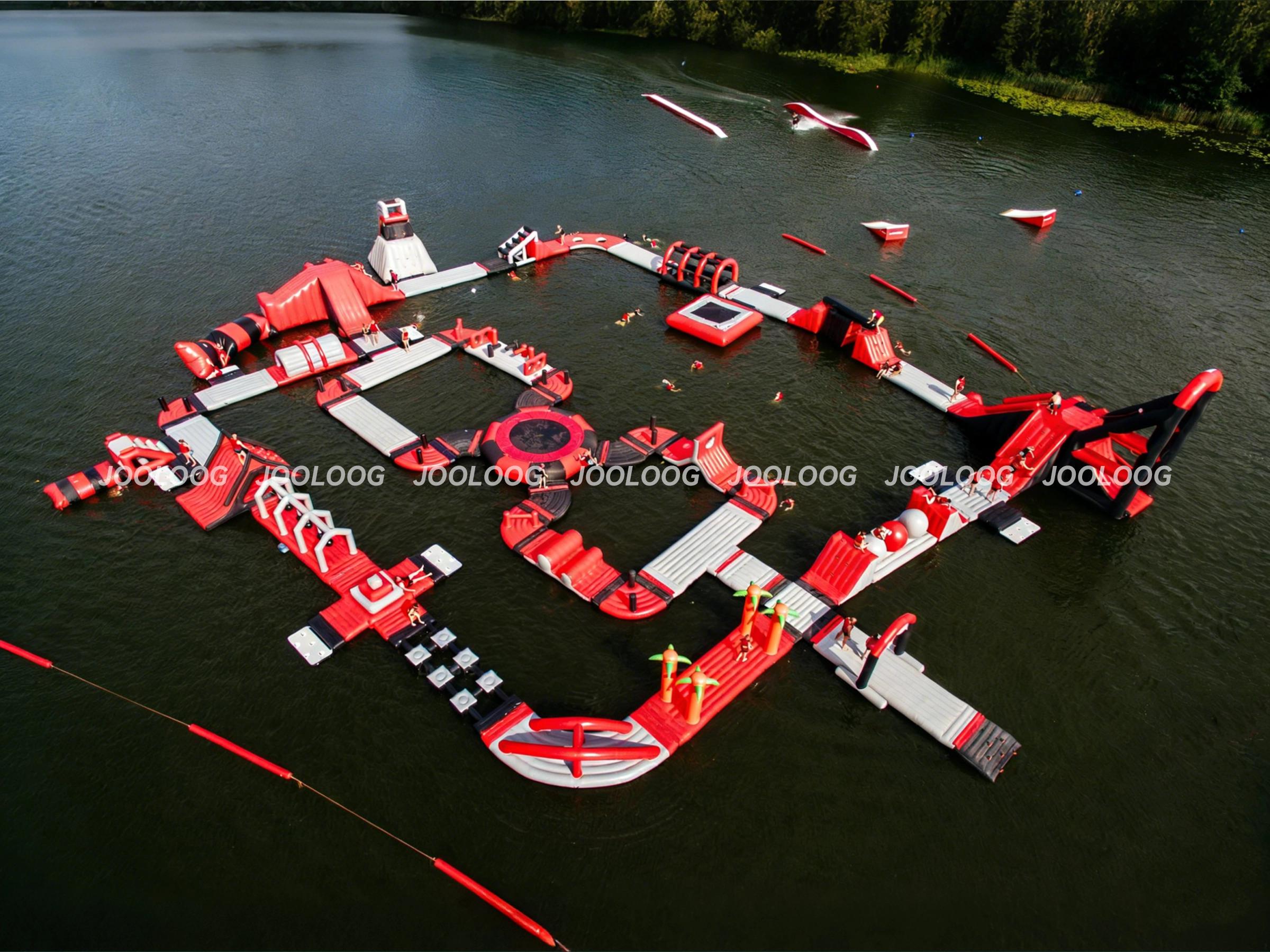 Inflatable Water Park in Lithuania