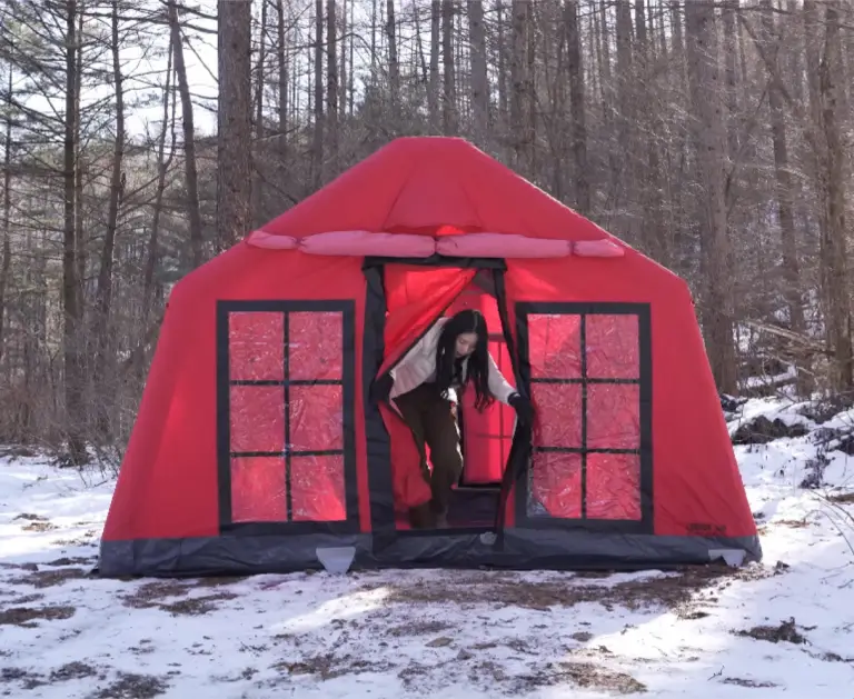 Tenda da campeggio gonfiabile rossa custom inflatable product