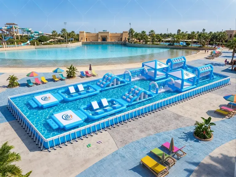 Small Inflatable Water Park custom inflatable product