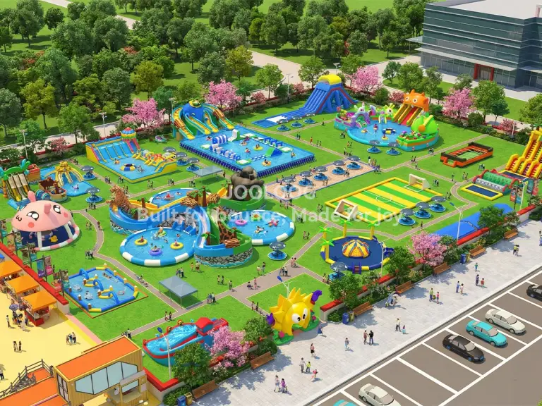 Land Water Park custom inflatable product