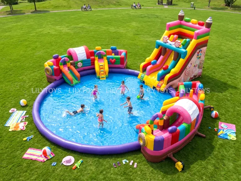 Parco acquatico mobile custom inflatable product