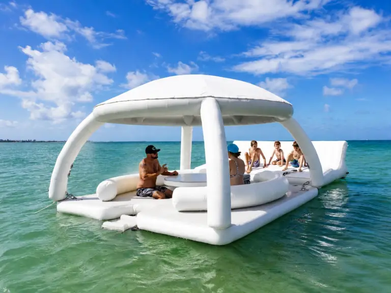 Floating Inflatable Cabana custom inflatable product
