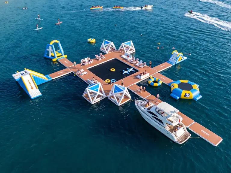 Water Fun Island custom inflatable product