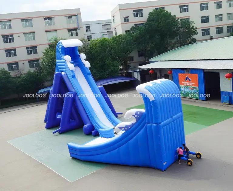 Wave Inflatable Water Slide custom inflatable product Wave Inflatable Water Slide custom inflatable product