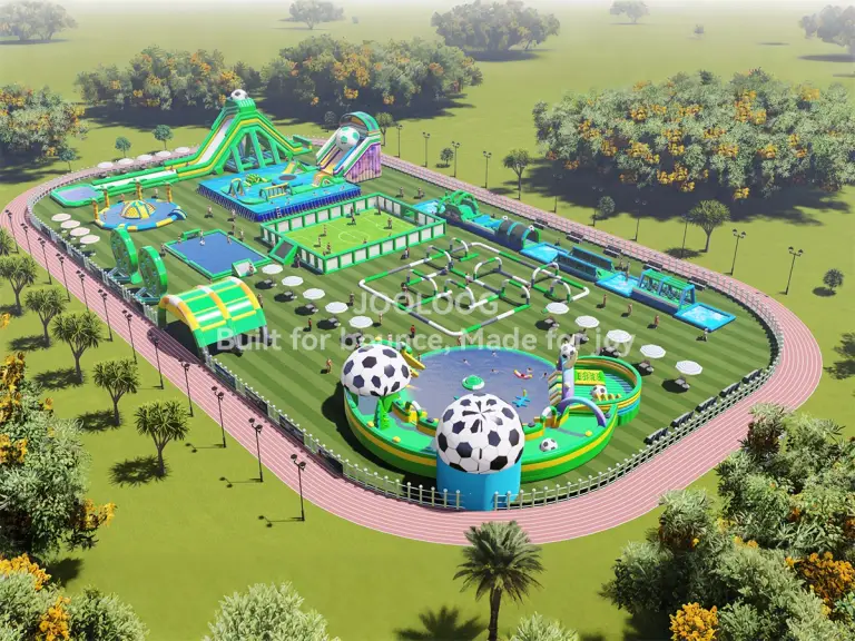 Parque Aquático Terrestre custom inflatable product Parque Aquático Terrestre custom inflatable product